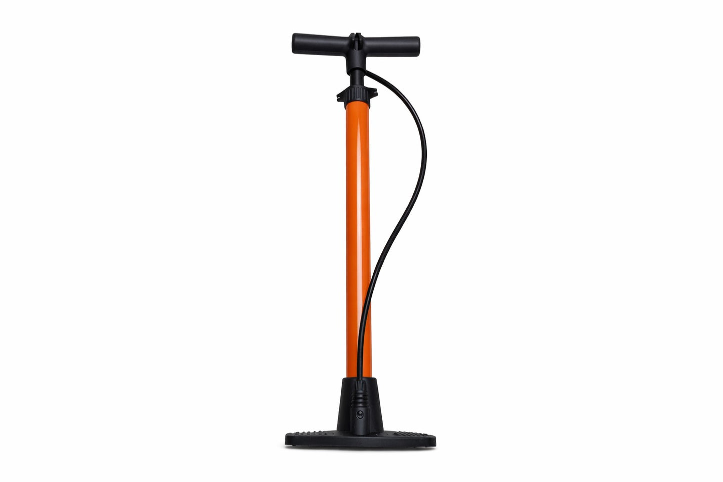 Pompă manuală pentru bicicletă – model portocaliu
